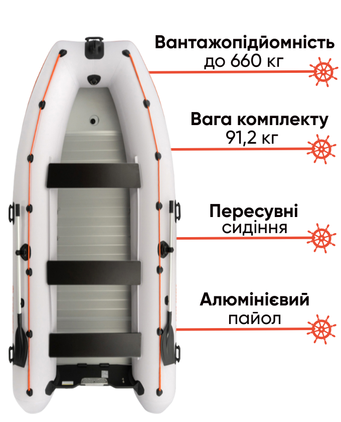 Kolibri KM-400DSL з алюмінієвим пайолом 